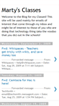 Mobile Screenshot of martysclasses.blogspot.com