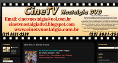 Desktop Screenshot of cinetvnostalgiadvd.blogspot.com