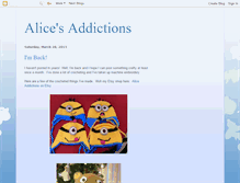 Tablet Screenshot of alicesaddictions.blogspot.com
