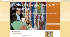 Desktop Screenshot of escuelaesteticaituzaingo.blogspot.com