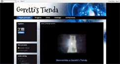 Desktop Screenshot of gorettistienda.blogspot.com