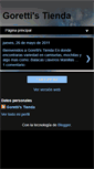 Mobile Screenshot of gorettistienda.blogspot.com