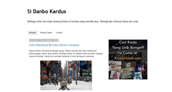 Desktop Screenshot of danboindonesia.blogspot.com