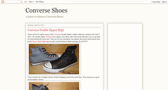 Desktop Screenshot of converse-shoe-store.blogspot.com