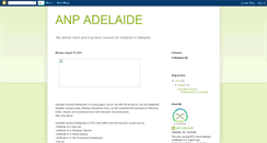 Desktop Screenshot of anptraining.blogspot.com