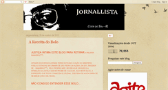 Desktop Screenshot of jornallista.blogspot.com