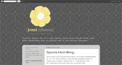 Desktop Screenshot of jennijohnsondesigns.blogspot.com