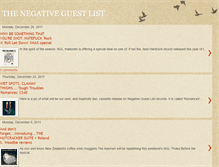 Tablet Screenshot of negativeguestlist.blogspot.com