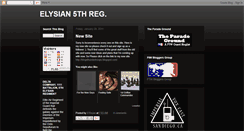 Desktop Screenshot of elysian5.blogspot.com