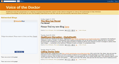 Desktop Screenshot of drvoice.blogspot.com