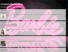 Tablet Screenshot of cookiesbarbies.blogspot.com