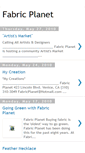 Mobile Screenshot of fabricplanet.blogspot.com
