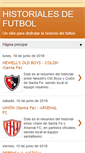 Mobile Screenshot of historialesdefutbol.blogspot.com