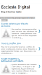 Mobile Screenshot of ecclesiablog.blogspot.com