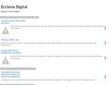 Tablet Screenshot of ecclesiablog.blogspot.com