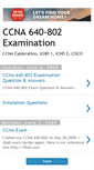 Mobile Screenshot of cisco-ccna-640-802.blogspot.com