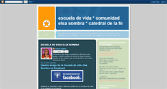 Desktop Screenshot of escueladevidasombra.blogspot.com