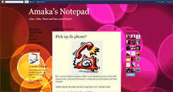 Desktop Screenshot of amakaobi.blogspot.com