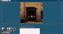 Desktop Screenshot of callequimera.blogspot.com