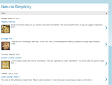 Tablet Screenshot of natural-simplicity.blogspot.com