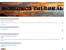 Tablet Screenshot of monegroscultural.blogspot.com