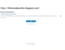 Tablet Screenshot of histoiredaurelle.blogspot.com