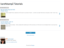 Tablet Screenshot of karenstampztutorials.blogspot.com
