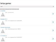 Tablet Screenshot of brizagames10.blogspot.com