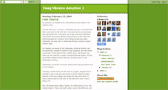 Desktop Screenshot of haagadoption2.blogspot.com