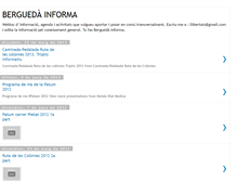 Tablet Screenshot of berguedainforma.blogspot.com