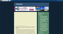 Desktop Screenshot of inforguitar.blogspot.com