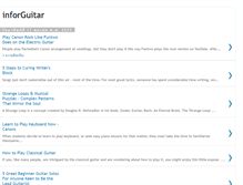 Tablet Screenshot of inforguitar.blogspot.com