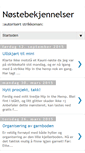Mobile Screenshot of nostebekjennelser.blogspot.com