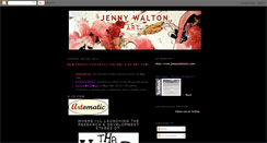 Desktop Screenshot of jennywalton.blogspot.com