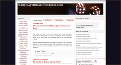 Desktop Screenshot of karsilastirmaliedebiyat.blogspot.com