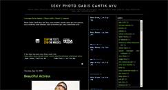 Desktop Screenshot of gadiscantikayu.blogspot.com