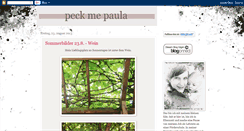 Desktop Screenshot of peck-me-paula.blogspot.com