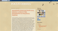 Desktop Screenshot of focusorissa.blogspot.com