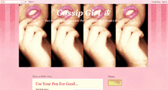 Desktop Screenshot of gossipmariannagirl.blogspot.com