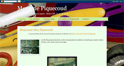 Desktop Screenshot of mercerie-piquecoud.blogspot.com