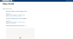 Desktop Screenshot of filmzworld.blogspot.com