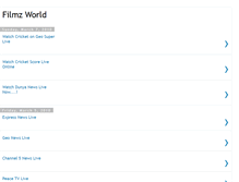 Tablet Screenshot of filmzworld.blogspot.com