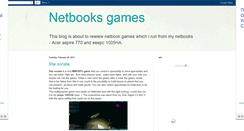 Desktop Screenshot of netbooks-games.blogspot.com