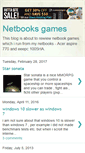 Mobile Screenshot of netbooks-games.blogspot.com
