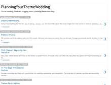 Tablet Screenshot of planningyourthemewedding.blogspot.com