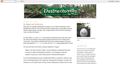 Desktop Screenshot of destructoville.blogspot.com