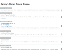 Tablet Screenshot of homerepairjournal.blogspot.com