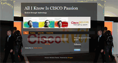 Desktop Screenshot of ciscopassion.blogspot.com