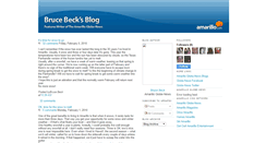 Desktop Screenshot of brucebeck.blogspot.com