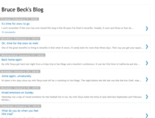 Tablet Screenshot of brucebeck.blogspot.com
